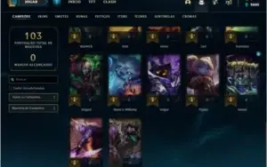 Conta Diamante 3 de League of Legends barata