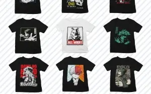 Pack Artes Boku no Hero Sublimação, Serigrafia, Dtg, Dtf