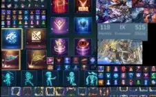 conta mobile legends quase todas skin 500 skin e muito mais