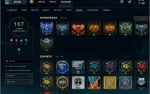 Conta Diamante 4 - mais de 170 skins e 160 icons! 3