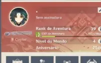 Conta Mid Game Ar39 Com Diversos T5's, Incluindo Furina!!