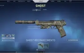Conta Valorant Platina 3 com mais de R$ 1000 em skins