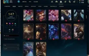 Conta league of legends