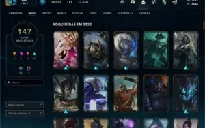 Conta league of legends