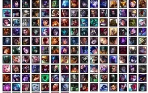 Conta bronze 3 com TODOS os champs e 371 Skins + 2 Prestigio