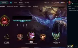 Conta Vayne ladra de almas Platina IV 100 pdl