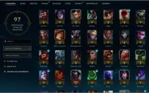 Conta lol gold 4 129 champs 64 skins lvl 46
