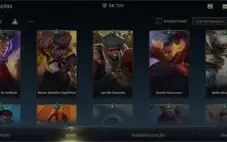Wild Rift Mestre 24 Skins Mono Sett Ex Top 50