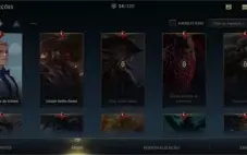 Wild Rift Mestre 24 Skins Mono Sett Ex Top 50