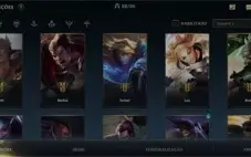 Wild Rift Mestre 24 Skins Mono Sett Ex Top 50