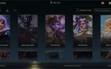 Wild Rift Mestre 24 Skins Mono Sett Ex Top 50