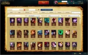 League of Legends Prata III, 5 rune page, 6 Skin, 94 Champs