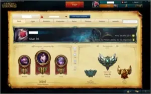 League of Legends Prata III, 5 rune page, 6 Skin, 94 Champs