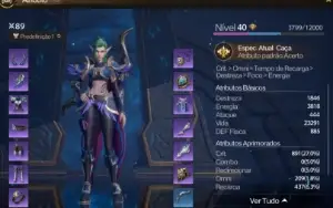TARISLAND contas lv 40 Latam 1