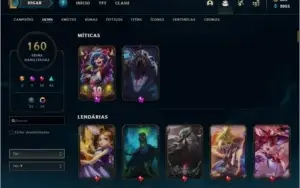 CONTA LOL DESDE A SEASON 3 - DIAMANTE 3 lvl 285