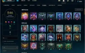 CONTA LOL DESDE A SEASON 3 - DIAMANTE 3 lvl 285