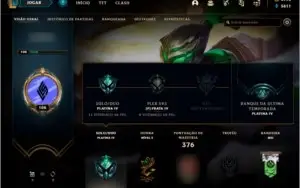 Conta League of Legends Unranked - 92 Skins Fodas 118 Champs