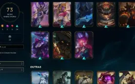CONTA LOL - LVL 171 - 98 Champions - 73 Skins - FULL ACESSO