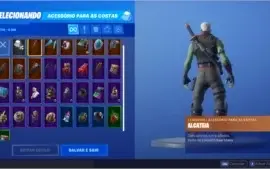 Conta Battle Royale + Salve o Mundo com 800 v-bucks