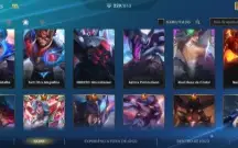 Conta wild rift no preço pra vender rápido, várias skins