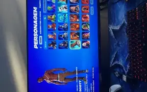 Fortnite S4 Temp 1 até Meio Da Temp 2, 273 skins,