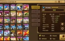 Contas Summoners War - Global