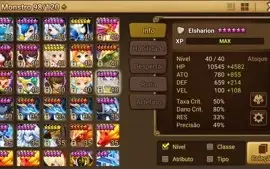 Contas Summoners War - Global
