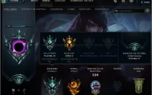Conta League of Legends - Season V - Lvl 195 - Platina III