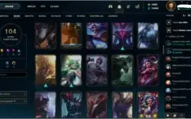 CONTA LOL GOLD4 MONO VLAD COM 104SKINS E CROMAS