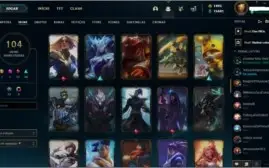 CONTA LOL GOLD4 MONO VLAD COM 104SKINS E CROMAS