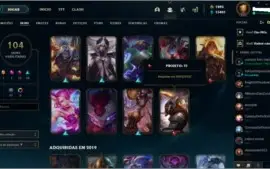 CONTA LOL GOLD4 MONO VLAD COM 104SKINS E CROMAS