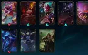 Conta de lol level 166 com 30 skins