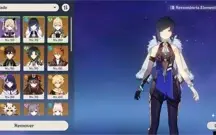 Conta genshin com 14 Personagens T5 e 4 armas T5