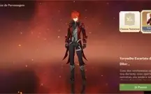 Conta genshin com 14 Personagens T5 e 4 armas T5