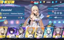 Durandal Equinox + Arma da Raiden Mei + Fallen Rosemary