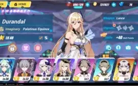 Durandal Equinox + Arma da Raiden Mei + Fallen Rosemary