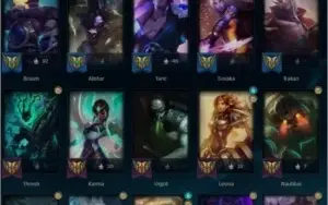 Conta lol Gold IV Main sup