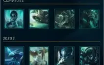 CONTA LOL GOLD 4 (Zed Psyops + Borda da Skin)