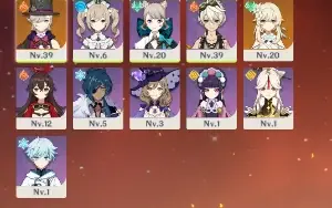 Conta Genshin Ar 20 Lyney + Aqua Simulacra