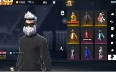 CONTA FREE FIRE BASTANTE GEMADA COM 6 CUBOS MÁGICOS
