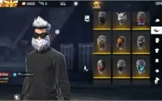 CONTA FREE FIRE BASTANTE GEMADA COM 6 CUBOS MÁGICOS