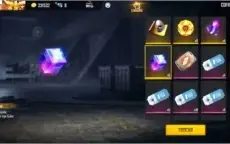 CONTA FREE FIRE BASTANTE GEMADA COM 6 CUBOS MÁGICOS
