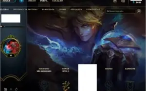 Conta de League of legends 21 campeões 1 skin