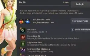 Conta Black Desert SA. Feiticeira com 275 de PA com Kutum.
