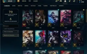 Conta ouro 2 com 36 Champs e 6 Skins