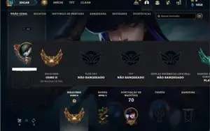 Conta ouro 2 com 36 Champs e 6 Skins