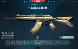 Conta valorant com as skins champions 2021/2