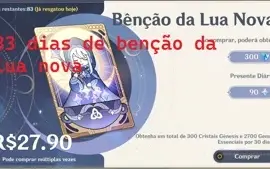 conta genshin impact