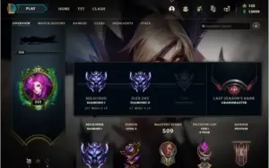 Conta League of Legends s9 GM