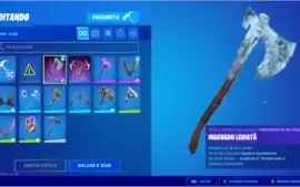 Conta fortnite skins tops Passe 5 e 950 vb para o proximo